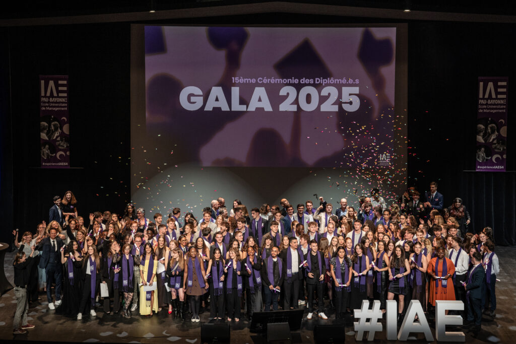 Cérémonie des diplômés 2025 de l'IAE Pau-Bayonne