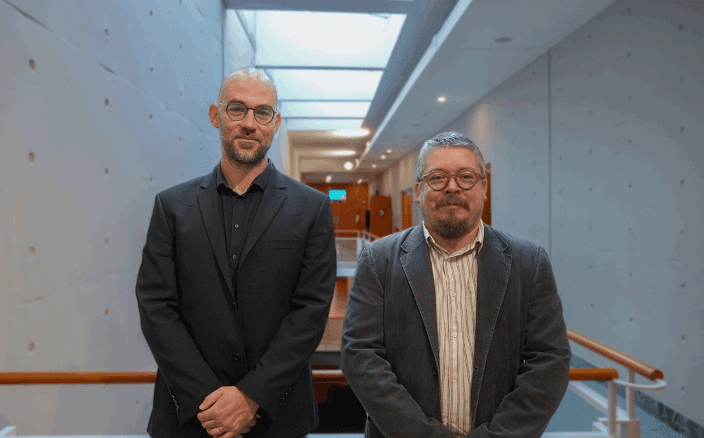 Jean-Philippe NAU et Loic ANDIREN, co-directeurs de la Chaire IHTO.